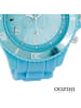 Oozoo Analog-Armbanduhr Oozoo Timepieces hellblau extra groß (ca. 48mm)