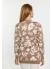 Albee Women Cardigan in Taupe Wollweiss