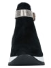 Heine Stiefelette in schwarz-champagner