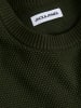 Jack & Jones Pullover JJEGlobe in oliv - 0005
