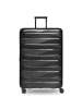 Bergpfeil Travel 4-Rollen Trolley L 75 cm mit Dehnfalte in black night metallic