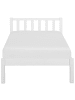 Beliani Einzelbett FLORAC in Weiß - (W) 97 x (H) 70 x (L) 208 cm