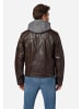 Ricano Lederjacke Rex in Braun