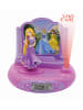 LEXIBOOK® Disney Princess Rapunzel 3D Projektionswecker mit Sounds