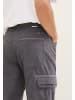 Tom Tailor Wadenlange Cargo Hose MAX OVERKNEE in Grau