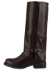 VAN HILL Bikerstiefel Scarlett in Dunkelbraun