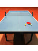 relaxdays 10x Tischtennisnetz in Schwarz/ Rot