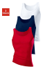 H.I.S Tanktop in rot, weiß, marine