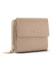 Lazarotti Bologna Leather Zip-Around Geldbörse Leder 12 cm sand