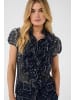 SAINT TROPEZ Langarm - Hemd LiljaSZ Gerade Passform in NightSky Paisley Mosaic