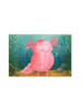 Mr. & Mrs. Panda Puzzle Axolotl Glücklich Design ohne Spruch in Weiß