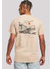 F4NT4STIC T-Shirt Escape Discover the World Town Train Station in sand