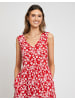Threadbare Sommerkleid THB Rocks Tiered V in Red