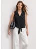 Street One Blousetop mit Bowling-Kragen in Black