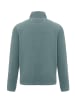 Yuka Herren Fleecepullover in Türkis Grau