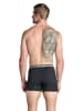 Jockey Boxershorts Cotton Stretch 6 Stück in Schwarz