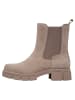 Tamaris WIDE FIT Chelsea Boot in SAND SUEDE