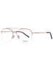 Pepe Jeans Damen Optische Fassungen Oval Roségold
