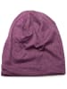 styleBREAKER Beanie Mütze in Violett meliert