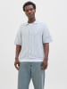 Jack & Jones Gestricktes Polo in Skyway