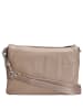 Mandarina Duck Mellow Leather - Umhängetasche 28 cm (dress blue) in warm taupe