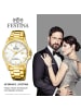 Festina Analog-Armbanduhr Festina Swiss Made gold groß (ca. 41mm)