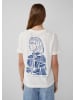 s.Oliver T-Shirt in 02D1_creme