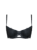 Scandale Eco-lingerie Balconette Bh in Black with Studs