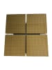 LEGO 16x16 Platten Bauplatten Dunkelbeige  91405 16x Teile - ab 3 Jahren in beige