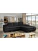 MF Design Onitaro Recamiere Rechts in Schwarz -  (L) 200 x (B) 295 x (H) 82 cm