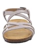 Plakton Sandale in silber