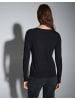 someday. Kirosa soft long Langarmshirt mit Rundhalsausschnitt in Black