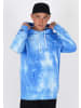 HONESTY RULES Hooded Sweat " Tie Dye " in blau