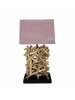 Licht-Erlebnisse Tischlampe (B)30 x (L)30 x (H)55 cm in Holz (Natur) Grau