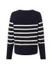 Franco Callegari Pullover in marine ecru - 0010