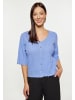 Usha Damen Cardigan in Taubenblau