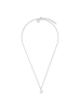 Tom Tailor Kette mit Anhänger Silber 925, rhodiniert in Silber