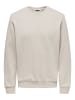 Only&Sons Sweatshirt ONSCERES in Beige