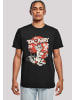 F4NT4STIC T-Shirt Tom und Jerry Rocket Prank in schwarz