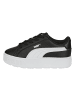 Puma Karmen L PS – Low-Top-Sneaker mit Schnürung für Kinder, Größe PS Puma Schwarz