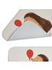 Mr. & Mrs. Panda Badteppich Igel Luftballon ohne Spruch in Weiß