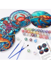 ARTNANAS 
PVC-Tischset Malen nach Zahlen 4er Set-"Unterwasserwelt" 20cm