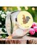 Mr. & Mrs. Panda Bonbonglas Fledermaus Sitzen ohne Spruch in Gelb Pastell