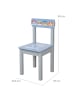 roba Paw Patrol Kinderstuhl, Holz Grau/Blau, ab 18 Mon., mit Helden-Motiv