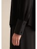 Seidensticker Schluppenbluse Regular in Schwarz