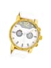 Oozoo Analog-Armbanduhr Oozoo Vintage Series weiß groß (ca. 40mm)