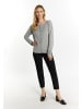 usha BLACK LABEL Damen Strickjacke in Grau