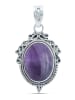 mantraroma 925er Silber - Ketten (L) 20 x (B) 37 mm mit Amethyst