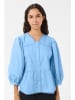 Karen By Simonsen Kurzarm-Bluse KBAnnabelle Peplum fit in Della Robbia Blue