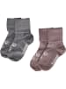 Hummel Hummel Long Socken Hmlmini Lebensstil Kinder in GREY MELANGE/TWILIGHT MAUVE